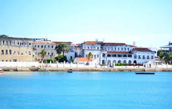 Sea, island, home, Tanzania, Zanzibar