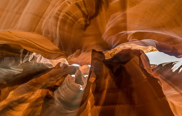 Picture light, nature, rocks, antelope canyon