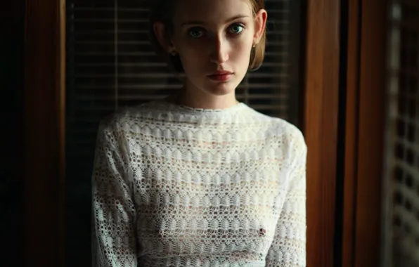 Chest, girl, portrait, nipples, Roman Filippov, Filippov