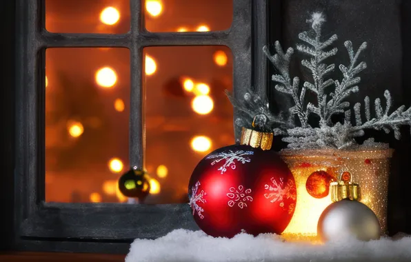 Balls, Christmas, New year, Christmas decorations, AI art, neural network