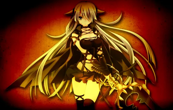 Picture weapons, the game, anime, warrior