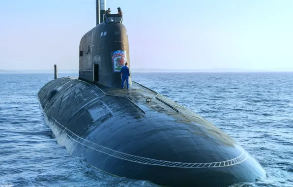 Picture boat, Kazan, underwater, atomic, cipher Ash