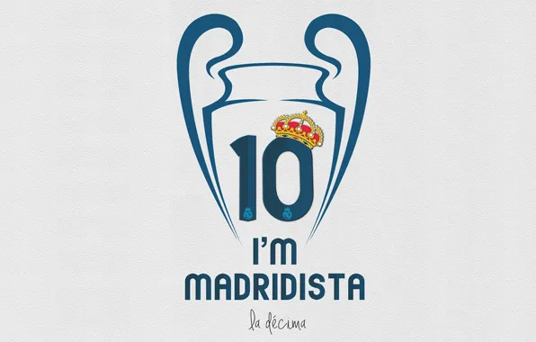 Picture football, Cup, Champions League, Real Madrid, Real Madrid, the decim, decima