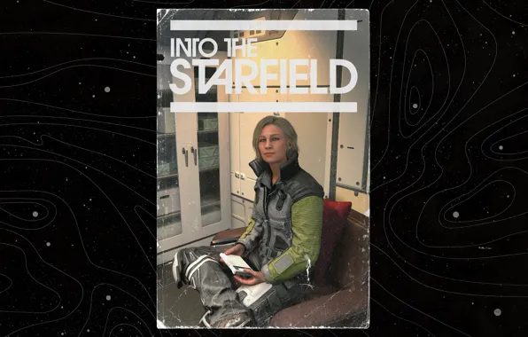 Game, Starfield, poster, adventures, companion, screen shot, Sarah Morgan