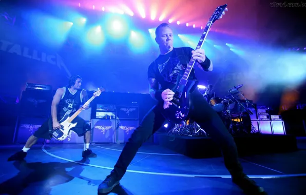 Guitar, concert, metal, rock, metal, rock, Metallica, James Hetfield
