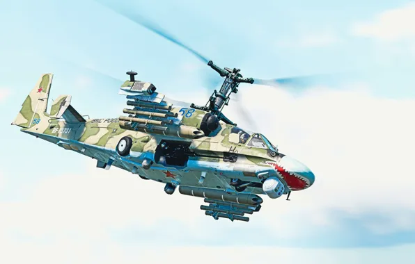 USSR, Russia, Ka-52, Attack helicopter, OKB M. L. Mil, Mikhail Leontievich Miles