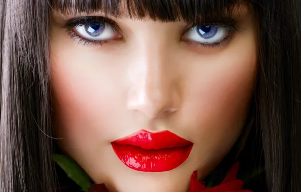 Girl, Woman, Redhead, Face, Beautyful