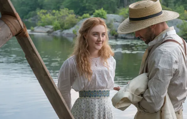 Picture look, smile, actress, Saoirse Ronan