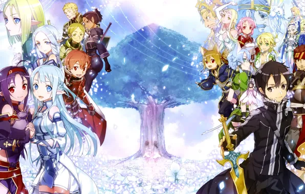Game, anime, asian, manga, japanese, Sword Art Online, oriental, asiatic