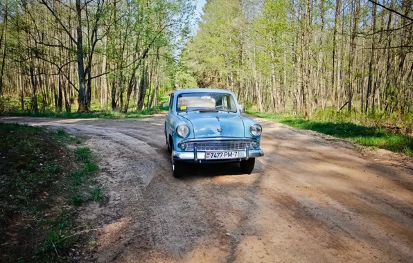 Forest, USSR, 407, Moskvich, Moskvich 407