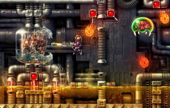 Picture skill, high, quality, digital, Amazing, clarity, Super Metroid - Depths of Tourian
