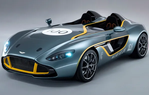 Picture Concept, Aston Martin, The concept, the front, Aston Martin, Speedster, Speedster, CC100