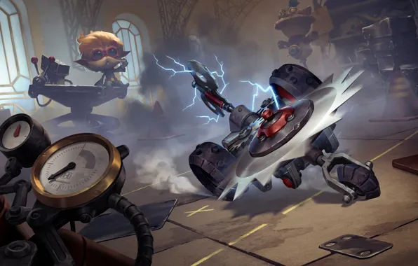 Bike, key, saw, animal, technician, Legends of Runeterra