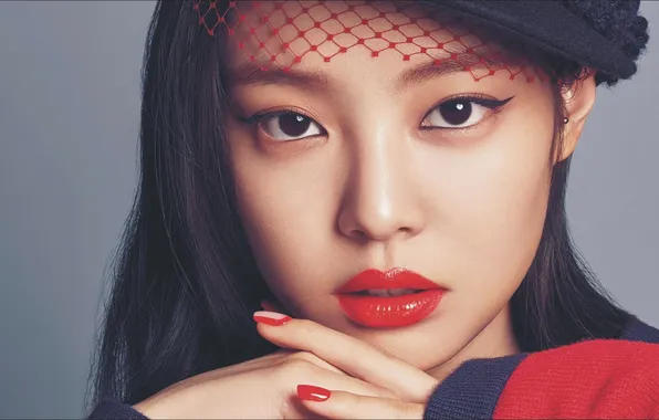 Music, singer, portrait, Kim, musical group, Jenny Kim, BlackPink, Jennie (Singer)