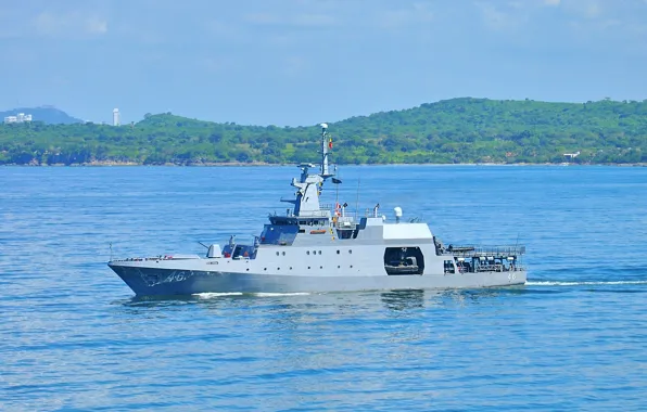 Ship, Colombia, patrol, 20 July