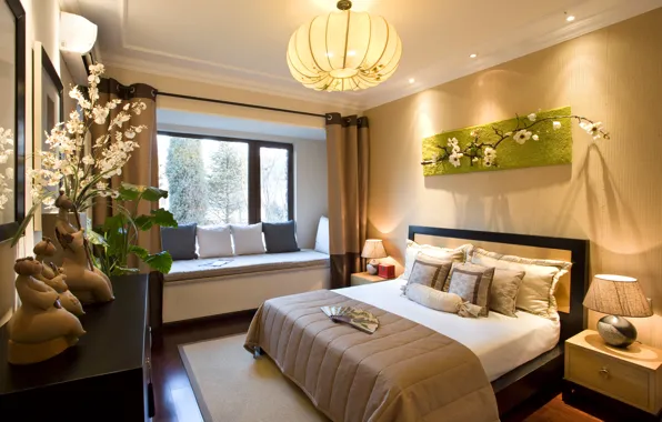 Design, Style, Comfort, Bedroom, Decor