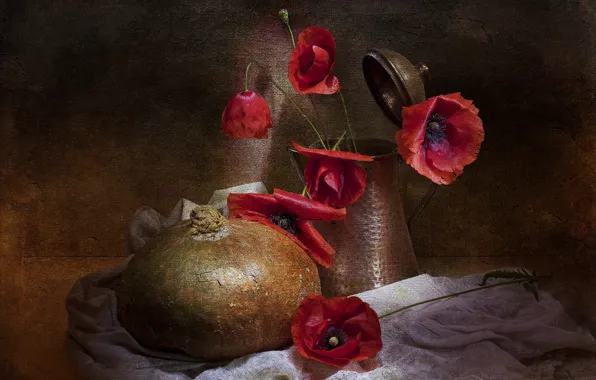 Style, Maki, pumpkin, pitcher, vintage