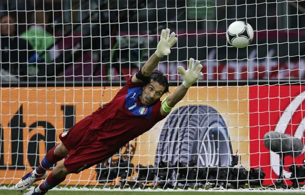 Italy, buffon, euro2012, the Olympic stadium Kiev, shining moment