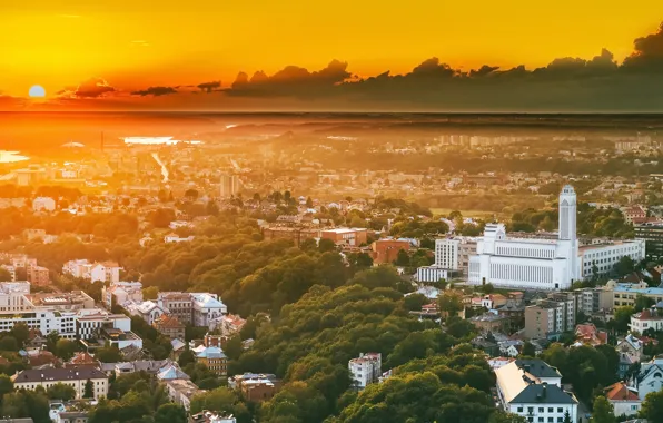 The city, Lithuania, Kaunas
