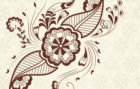Picture flower, background, pattern, texture