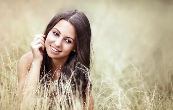 Picture girl, portrait, Caro