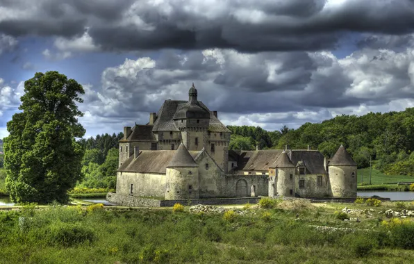Castle, France, France, La Saunière, Chateau du Theret, La Sauniere
