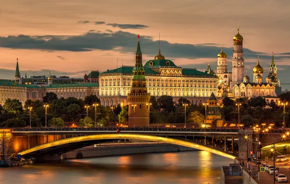 Picture city, Russia, Moscow, Kremlin