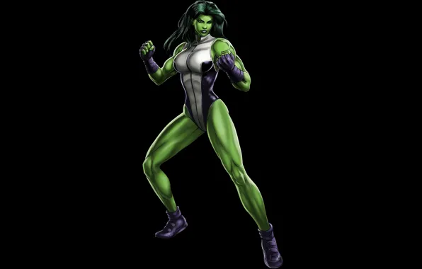 Green, MARVEL, She-Hulk, She-hulk