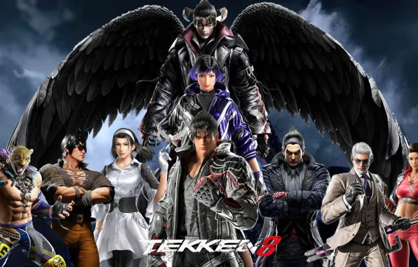 Download wallpaper Games, Poster, Tekken 8, Character art, section ...