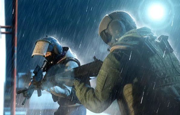Weapons, helmet, special forces, siege, Tom Clancy's, Rainbow Six: Siege