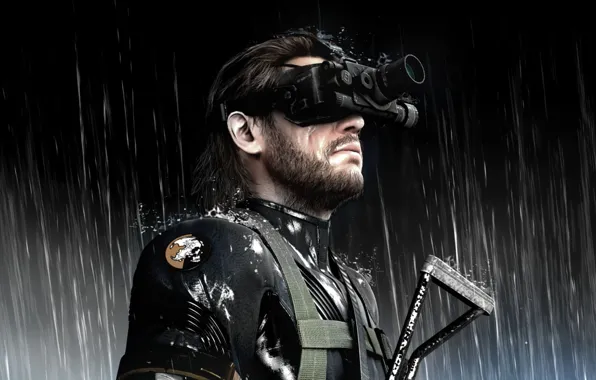 Rain, Snake, Solid Snake, Metal Gear, background, men, video game, Kojima Productions