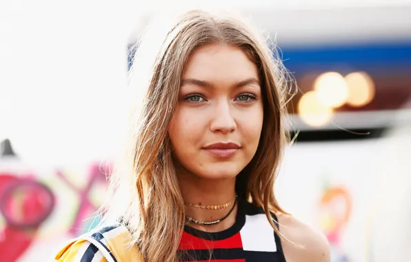 Look, pose, model, makeup, hairstyle, hair, Gigi Hadid, Gigi Hadid