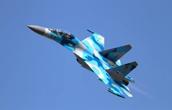 Picture fighter, pilots, multipurpose, Flanker, Su-27