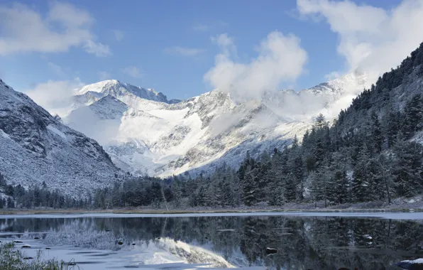 Russia, Landscapes, Altay, Multinskoe lake