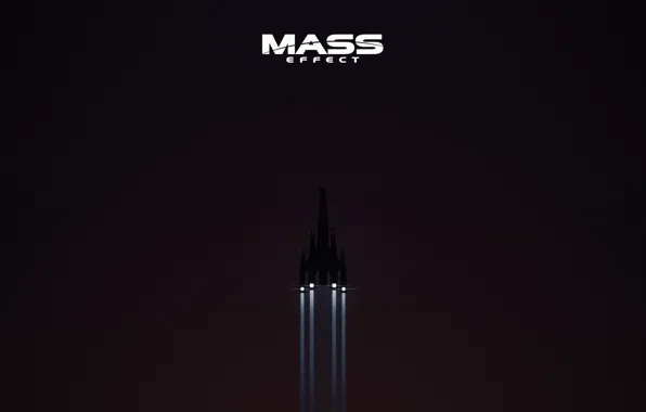 Picture space, Mass Effect, stars, Normandy