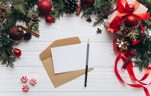 Decoration, gift, new year, Christmas, Christmas, wood, New Year, decoration