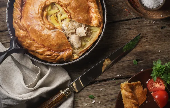 Table, Board, pie
