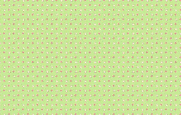 Pink, Star, Green, Pink Stars