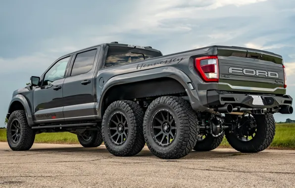 Ford, pickup, exterior, Hennessey, 2023, VelociRaptor 6x6