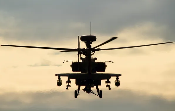 Helicopter, Apache, shock, WAH-64D, "Apache"
