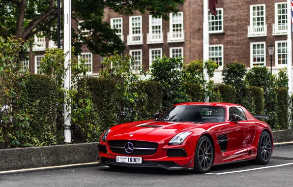 Mercedes-Benz, Black, SLS, Series