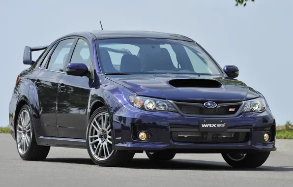 Subaru, Impreza, Japan, Blue, Wallpaper, Sedan, Japan, USA