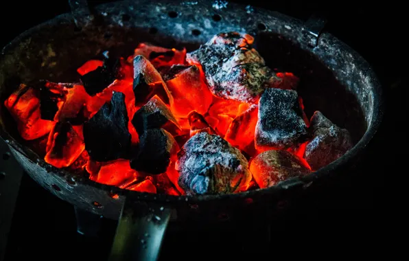 Ash, fire, heat, coal, the fire, soot, charcoal