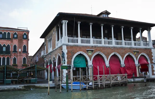 Picture Channel, Italy, Venice, Building, Italy, Venice, Italia, Venice