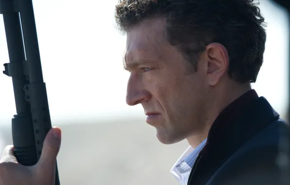 Weapons, frame, actor, profile, shotgun, TRANS, Trance, Vincent Cassel