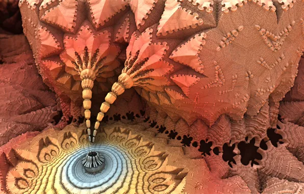Macro, something, form, 3D graphics