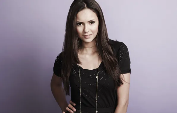 Actress, brunette, Nina Dobrev, Nina Dobrev