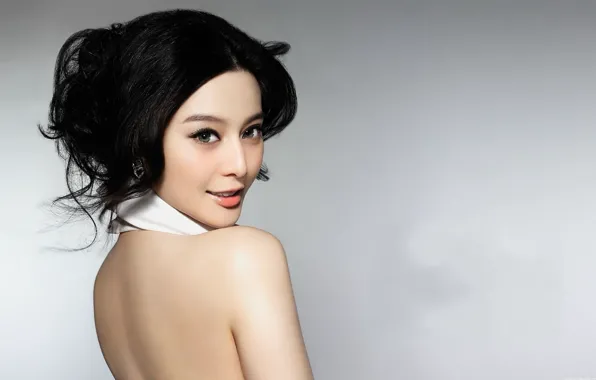 Eyes, look, smile, Asian, Fan Bingbing