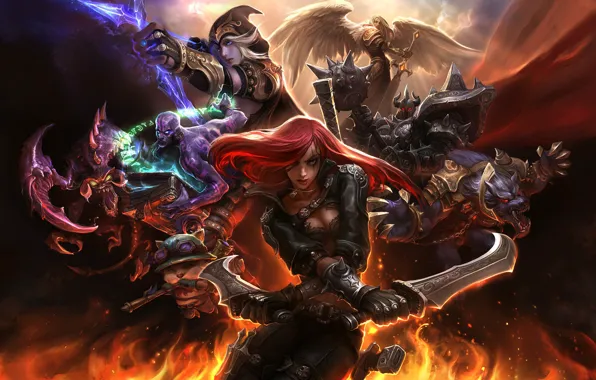 The game, fantasy, art, Champions, Suke ∷, League of Legends wallpaper