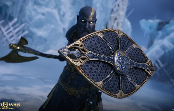 Ragnarok, kratos, sony, viking, playstation, neve, muscular, ps4